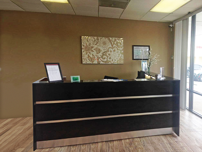 Albany Modern Reception desk