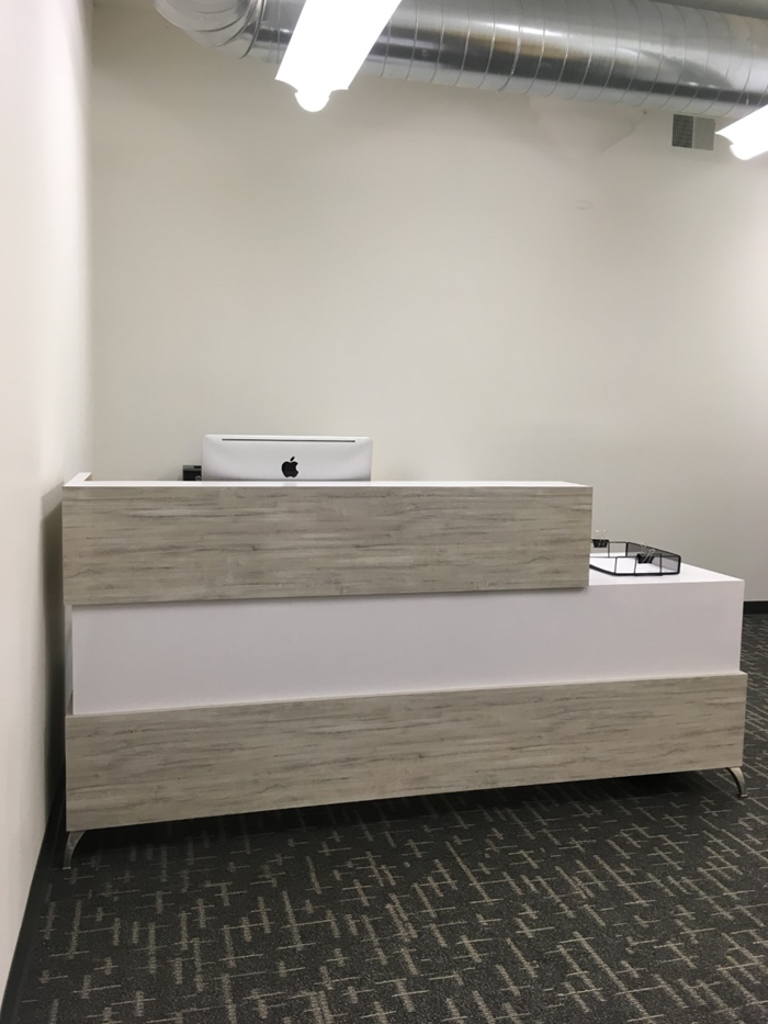 California Modern Reception Desk - Stark Media