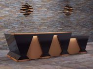 Corona Modern Reception Desk scene