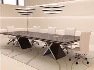 Markham Modern Conference Table Room Scene